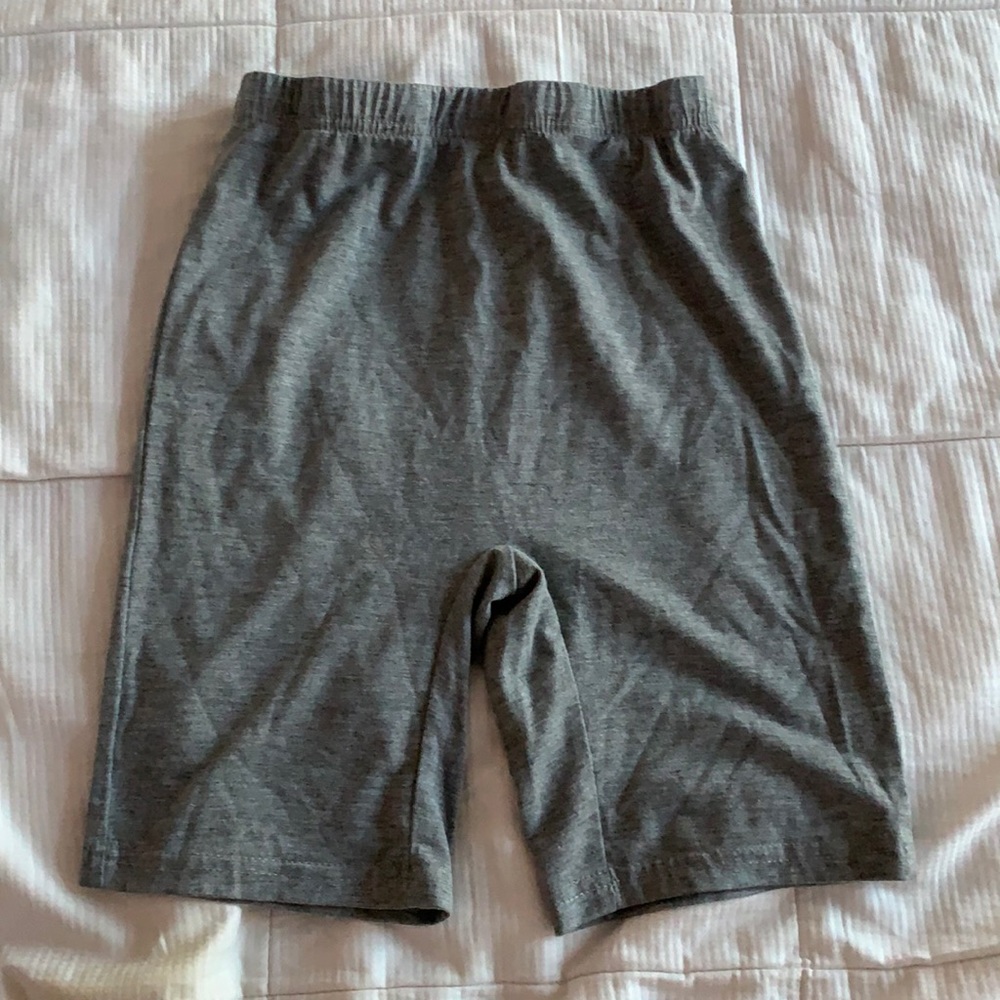 basic cotton biker shorts